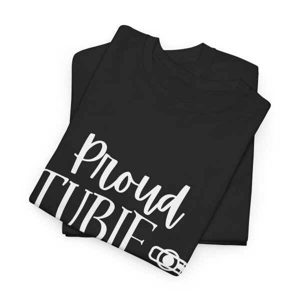 Proud Tubie Mama Unisex Heavy Cotton Tee - Image 32