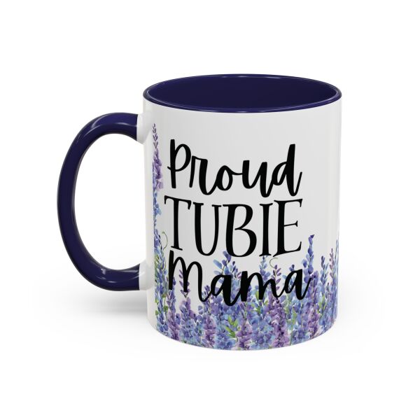 Proud Tubie Mama Accent Coffee Mug (11, 15oz) - Image 15