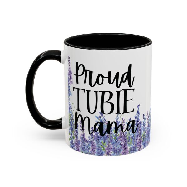 Proud Tubie Mama Accent Coffee Mug (11, 15oz) - Image 9