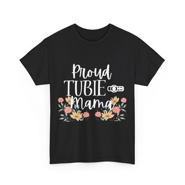 Proud Tubie Mama Unisex Heavy Cotton Tee - Image 30