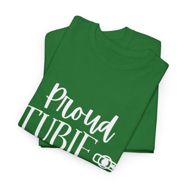 Proud Tubie Mama Unisex Heavy Cotton Tee - Image 86