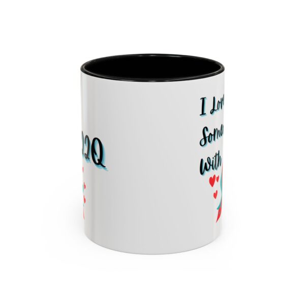 I Love Someone With 22q Accent Coffee Mug (11, 15oz) - Image 7