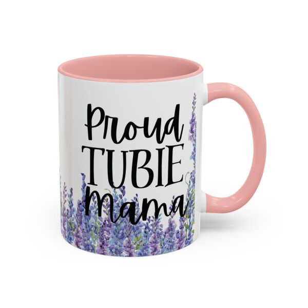 Proud Tubie Mama Accent Coffee Mug (11, 15oz) - Image 20