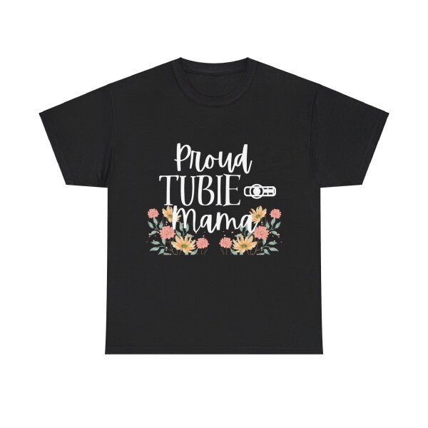 Proud Tubie Mama Unisex Heavy Cotton Tee - Image 28