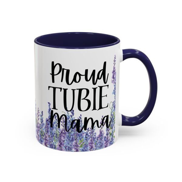 Proud Tubie Mama Accent Coffee Mug (11, 15oz) - Image 14