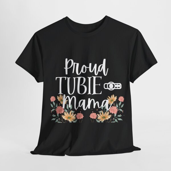 Proud Tubie Mama Unisex Heavy Cotton Tee - Image 33